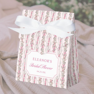 Ballotins Toile Coquette Rose Mariage