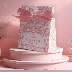 Ballotins Toile de Jouy Chinoiserie Papillons Roses