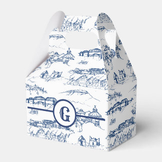 Ballotins Toile Monogram Chattanooga Bleu