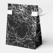 Ballotins Toiles d'araignées argentées et noires Fête d'Hall (Arrière)