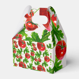 Ballotins Tomate avec Motif Feuille