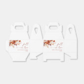 Ballotins Tomber dans l'amour Rusty Bourgogne Fête des marié (Déplié)