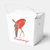 Ballotins Tonnerre de perroquet rouge tropical (Arrière)