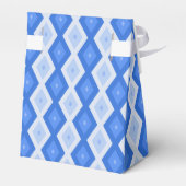 Ballotins Tons de motif de diamant bleu (Arrière)