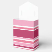 Ballotins Tons de rayures roses (Ouvert)