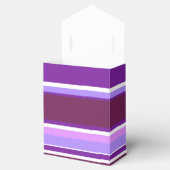 Ballotins Tons de rayures violettes (Ouvert)