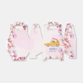 Ballotins Tortue mignonne Giraffe Fleur tropicale Fête d'ann (Déplié)