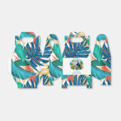 Ballotins Toucan Pluie Tropicale Fête de Fiançailles (Déplié)