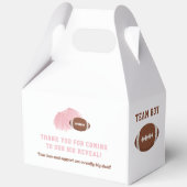 Ballotins Touchdowns ou Tutus Merci de révélation de genre (Verso)