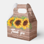 Ballotins Tournesol d'automne | Baby Shower (Verso)