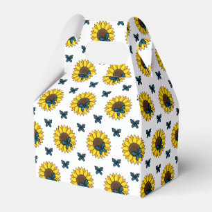 Ballotins Tournesol et papillon bleu