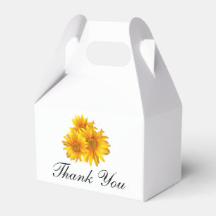 Ballotins Tournesol Merci Fleurs Jaunes Mariage Fête