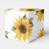 Ballotins Tournesol rustique, mariage de automne (Arrière)