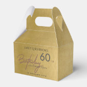 BALLOTINS TOUT ÂGE SIMPLE ÉLÉGANTE TYPOGRAPHIE OR ANNIVERSAI (Arrière)