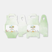 Ballotins tracteur vert Animaux de ferme Ballotin d'annivers (Déplié)