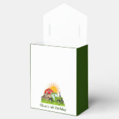 Ballotins Tracteur vert | Garçons Anniversaire Merci (Ouvert)