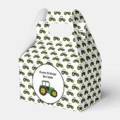 Ballotins Tracteurs verts personnalisés Anniversaire (Arrière)