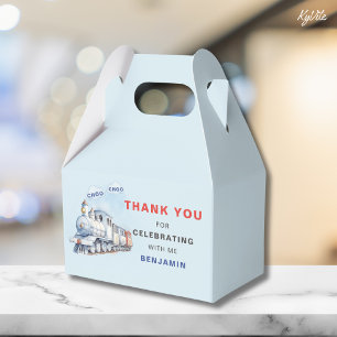 Ballotins Train Anniversaire Gable Box/Ballotin Chugga Chugg