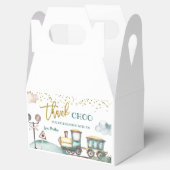 Ballotins Train Boy Birthday Favoriser les boîtes cadeaux (Ouvert)