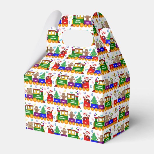 Ballotins Train de jouets de Noël (Verso)