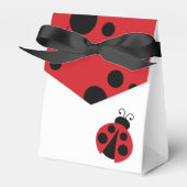 Ballotins Traite de Baby shower de Ladybug (Verso)