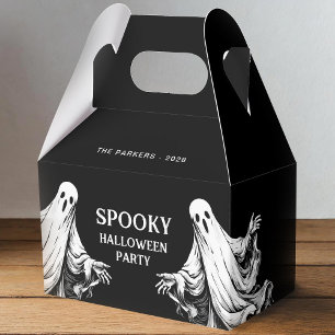 Ballotins Traitement de fête Halloween effrayant avec fantôm