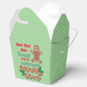 Ballotins "Traitez-vous" Pain d'épices et points de Noël (Ouvert)