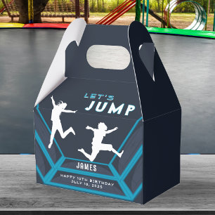 Ballotins Trampoline Park Jump Blue Birthday Party