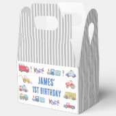Ballotins Transport coloré Ballotin d'anniversaire (Ouvrir)