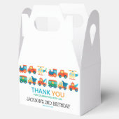 Ballotins Transport Cute Voitures Anniversaire Merci (Ouvert)