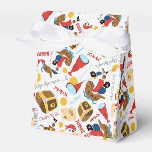 Ballotins Treasure Island Party Ballotin pirate (Verso)