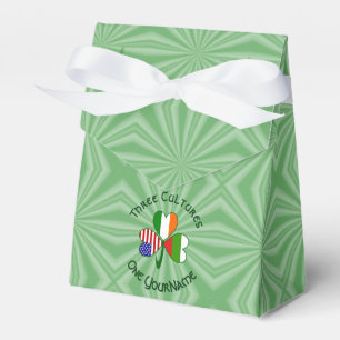 Ballotins Trèfle personnalisé drapeau bulgare irlandais amér