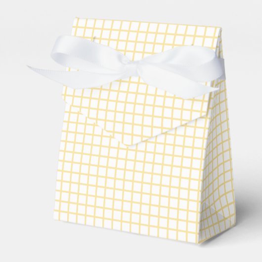 Ballotins Trellis Canari Jaune - Blanc (Verso)