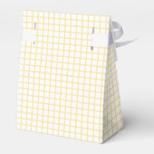Ballotins Trellis Canari Jaune - Blanc (Arrière)
