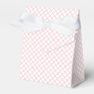 Ballotins Trellis Diamant Rose - Blanc