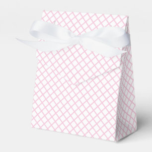 Ballotins Trellis Diamant Rose Clair - Blanc