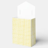 Ballotins Trellis Jaune Doré - Blanc (Ouvert)