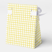 Ballotins Trellis Jaune Doré - Blanc (Arrière)