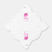 Ballotins Trente Pink Disco Ball 30e fête d'anniversaire (Déplié)