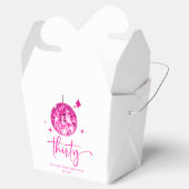 Ballotins Trente Pink Disco Ball 30e fête d'anniversaire (Ouvert)