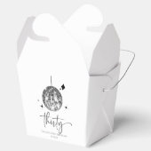 Ballotins Trente Silver Disco Ball 30e fête d'anniversaire (Ouvert)