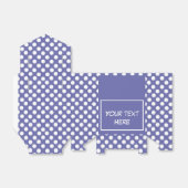 Ballotins Très Peri | perwinkle pois blanc violet     (Déplié)