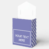 Ballotins Très Peri | perwinkle pois blanc violet     (Ouvert)