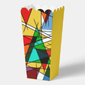 Ballotins Triangle Coloré Géométrique Moderne (Verso)