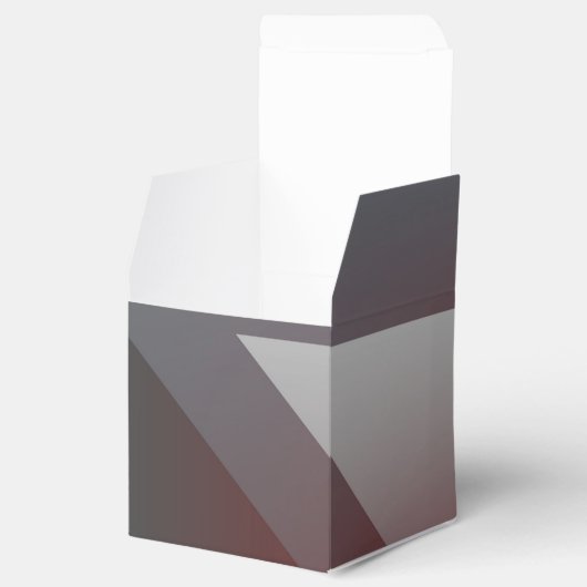 Ballotins triangle gris bordeaux turquoise (Ouvert)