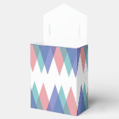 Ballotins Triangles bleu et corail (Ouvert)