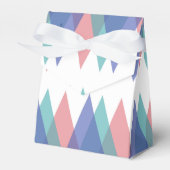 Ballotins Triangles bleu et corail (Verso)