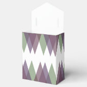 Ballotins Triangles mauve et vert (Ouvert)
