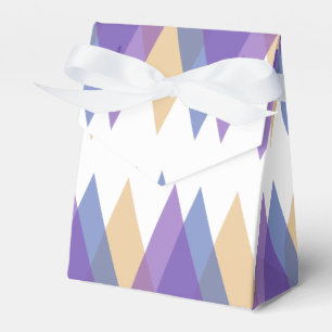 Ballotins Triangles pourpre, bleu et jaune