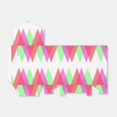 Ballotins Triangles rouge et vert (Déplié)